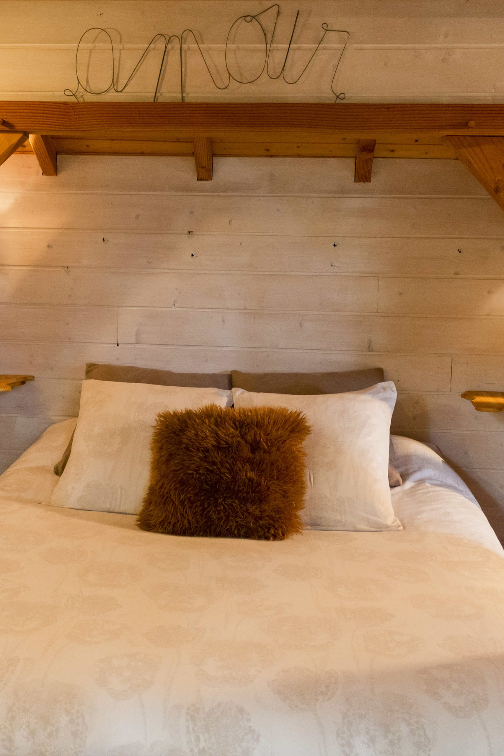 cabane confort chambre